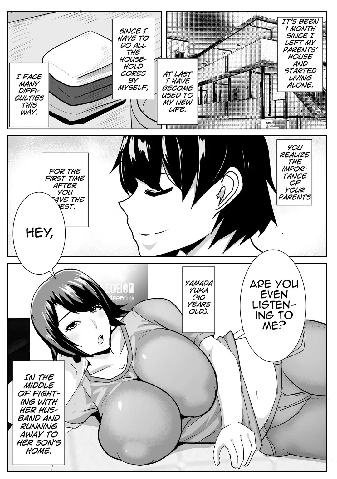 My Runaway Mom is Way Too Erotic – page 3