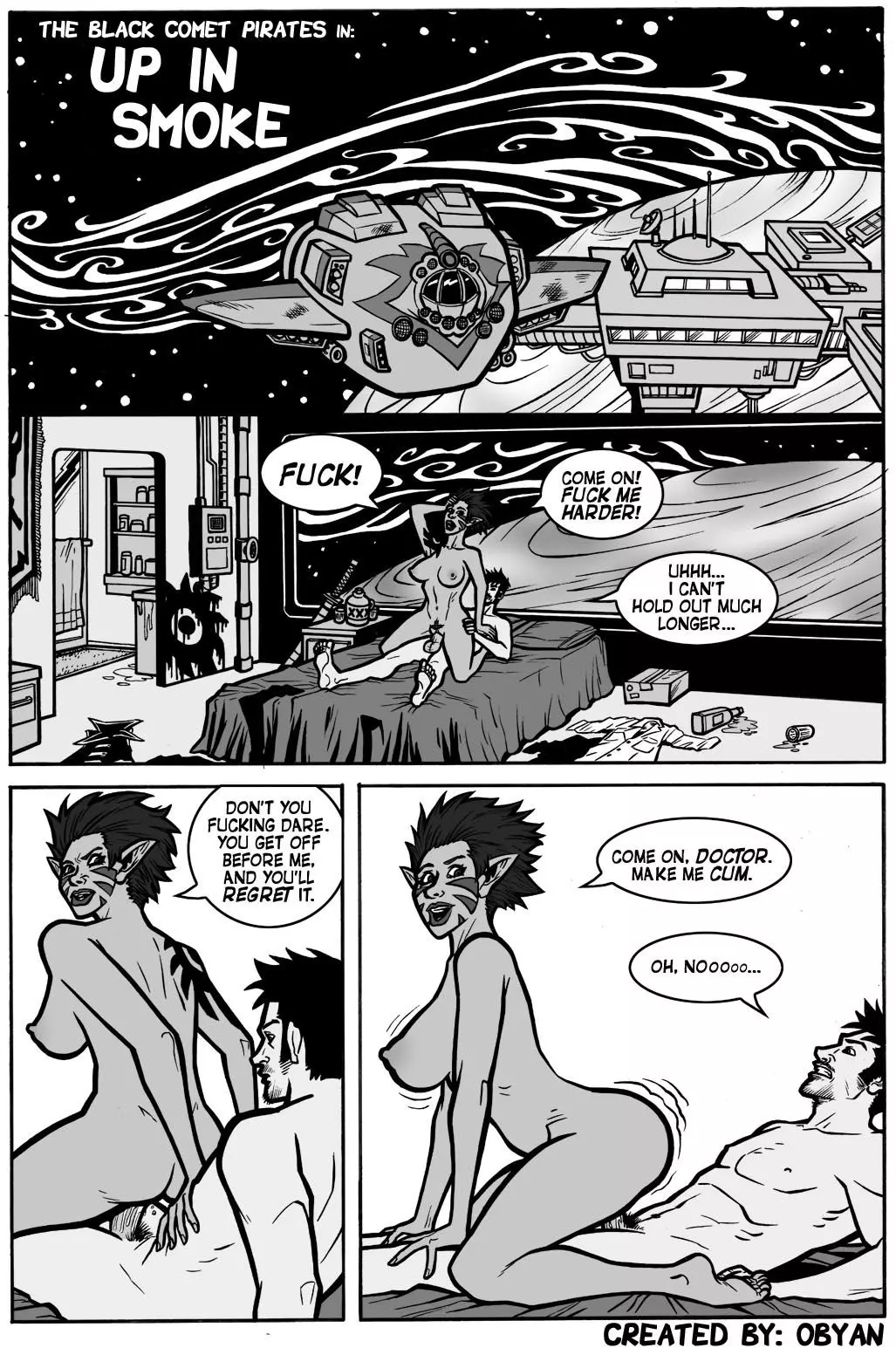 Black Comet Pirates Up In Smoke - Chapter 2 – page 1