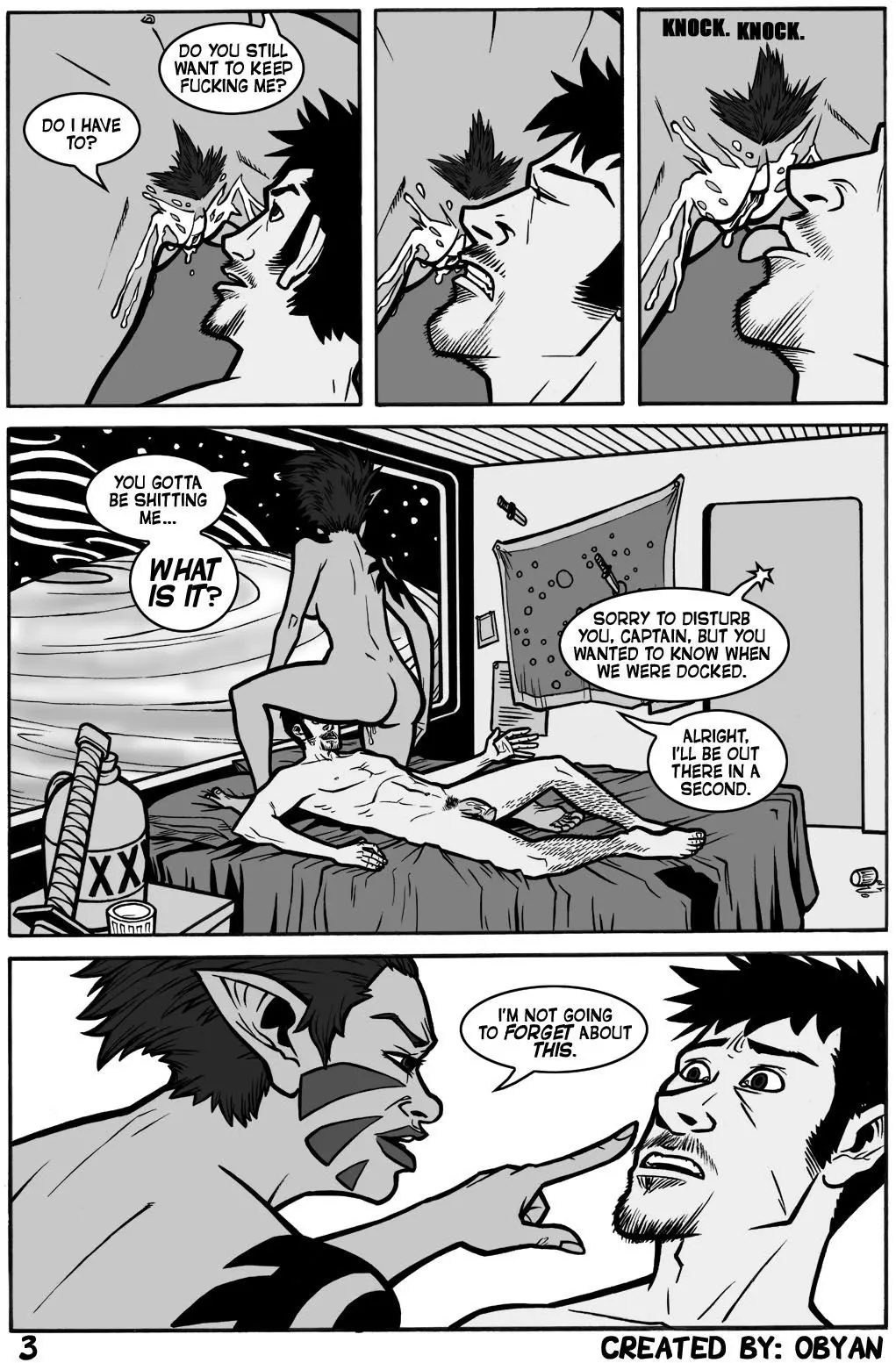 Black Comet Pirates Up In Smoke - Chapter 2 – page 3