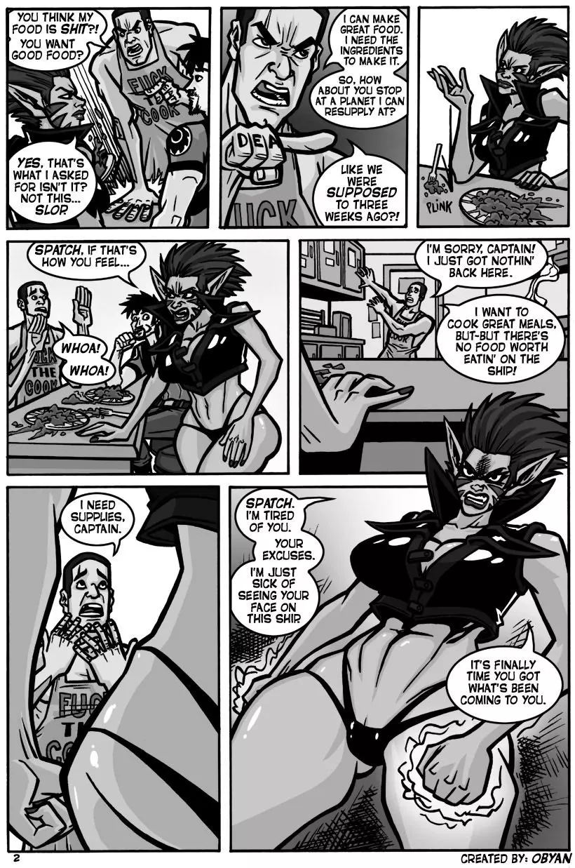 Black Comet Pirates Just Desserts - Chapter 4 – page 3