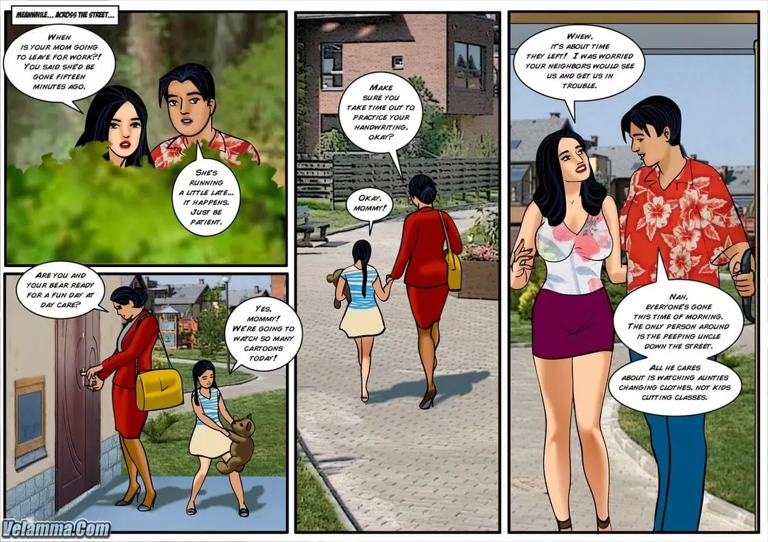 Velamma Chapter 30 - Virgin School – page 3
