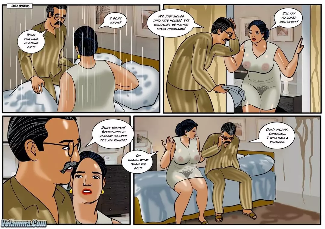Velamma Chapter 31 - Plumbing Problems – page 2