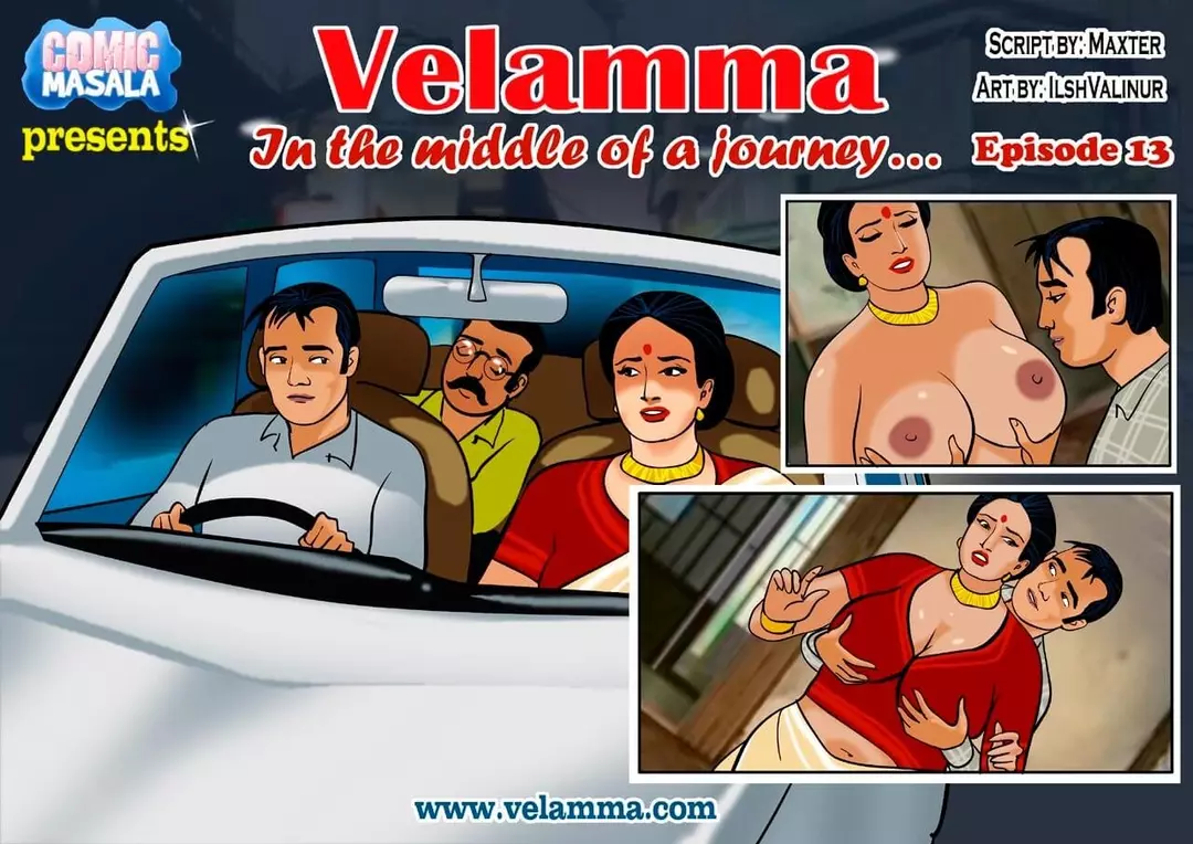 Velamma Chapter 13 - In The Middle Of A Journey – page 1