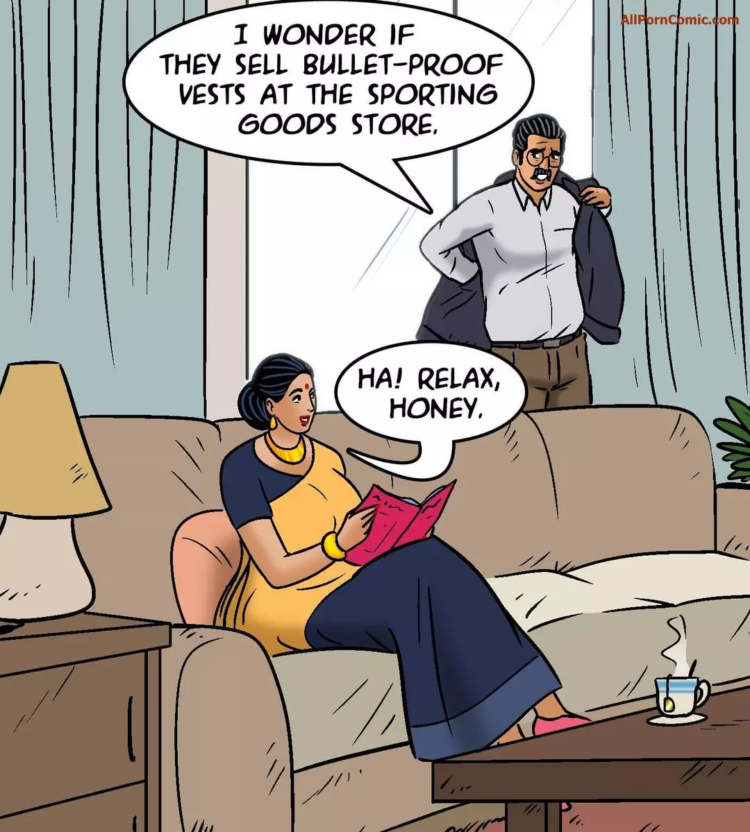 Velamma Chapter 102 - Bhaang-ed Up – page 2
