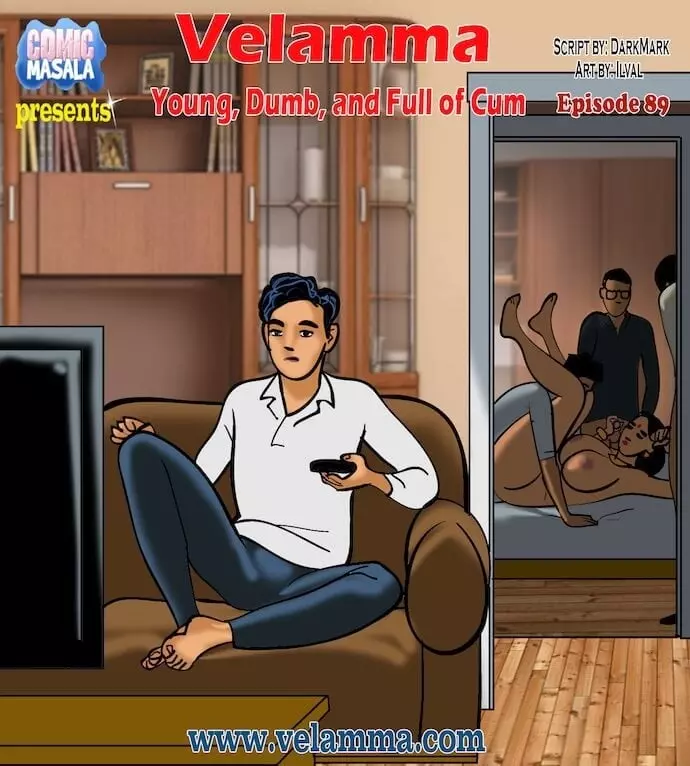 Velamma Chapter 89 - Young, Dumb, And Full Of Cum – page 1