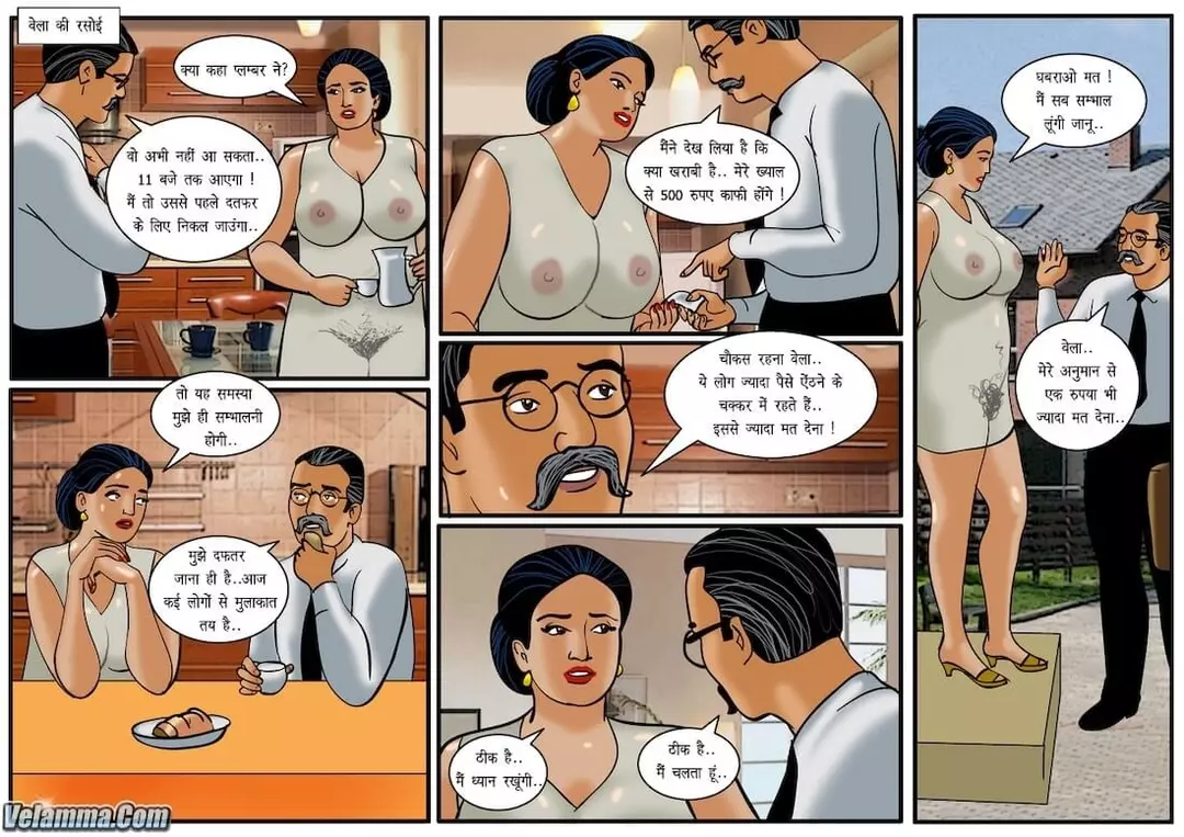 Velamma Hindi - Chapter 31 - प्लंबिंग प्रॉब्लम – page 3