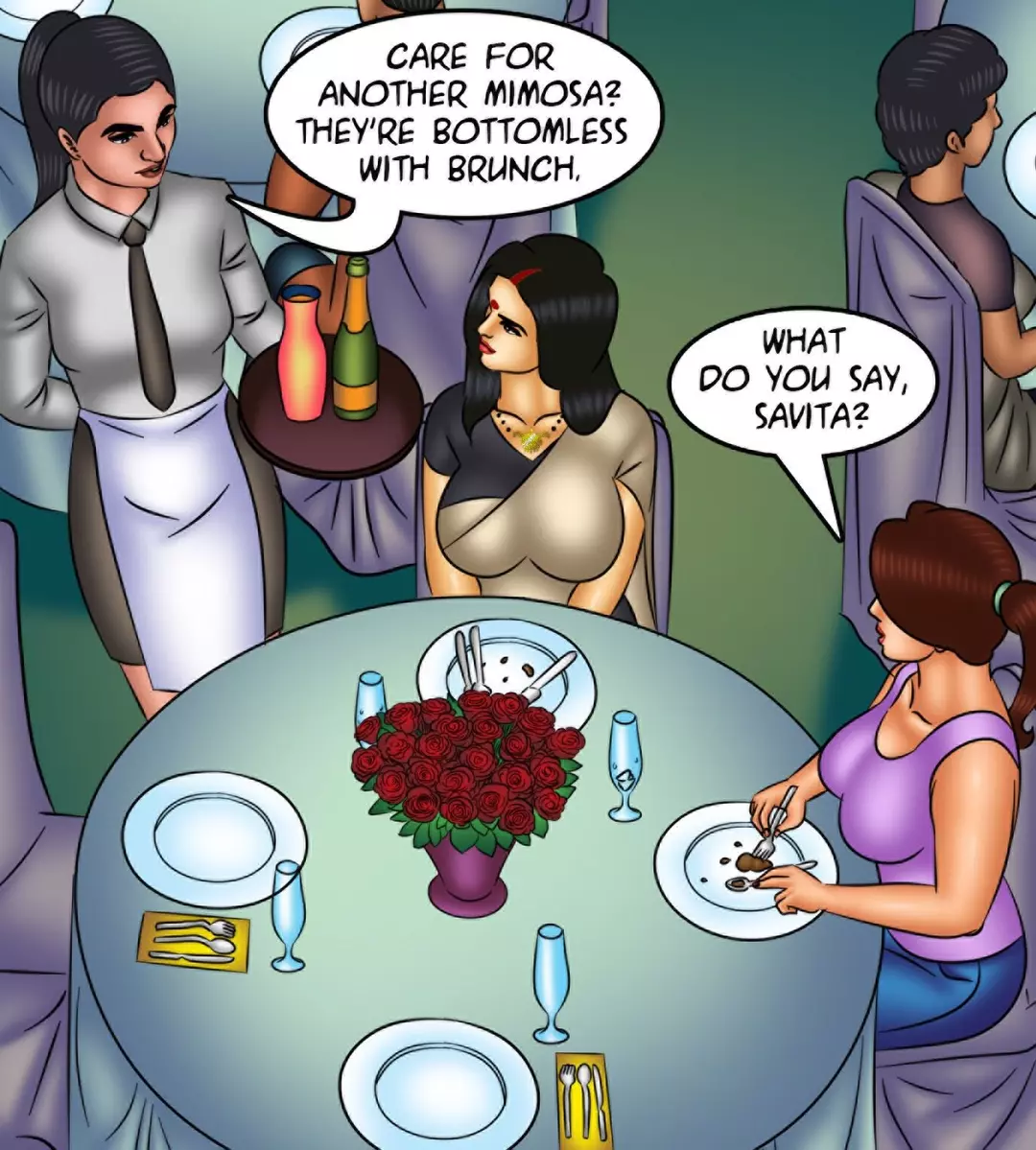 Savita Bhabhi Waxing Erotic - Chapter 128 – page 2