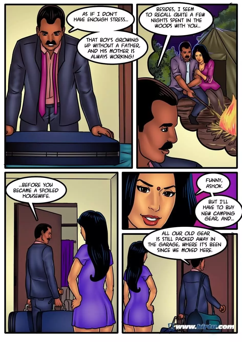 Savita Bhabhi Camping In The Cold - Chapter 51 – page 3