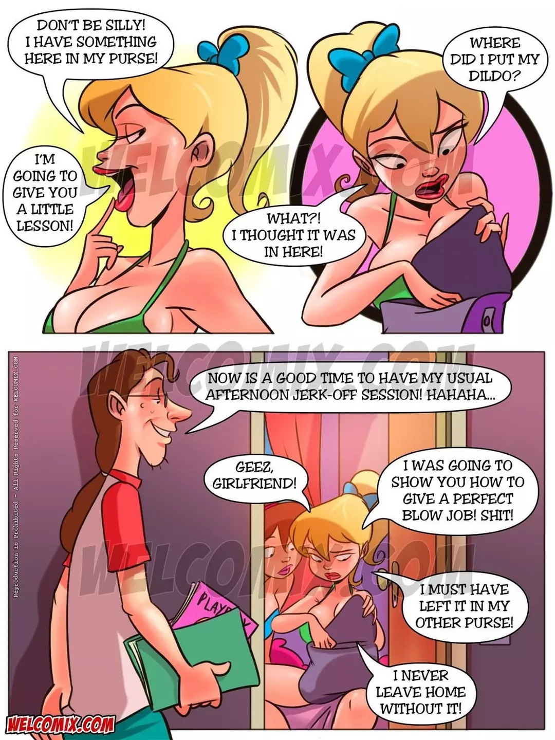 Naughty Fam Learning With Her Girlfriend - Chapter 5 – page 3