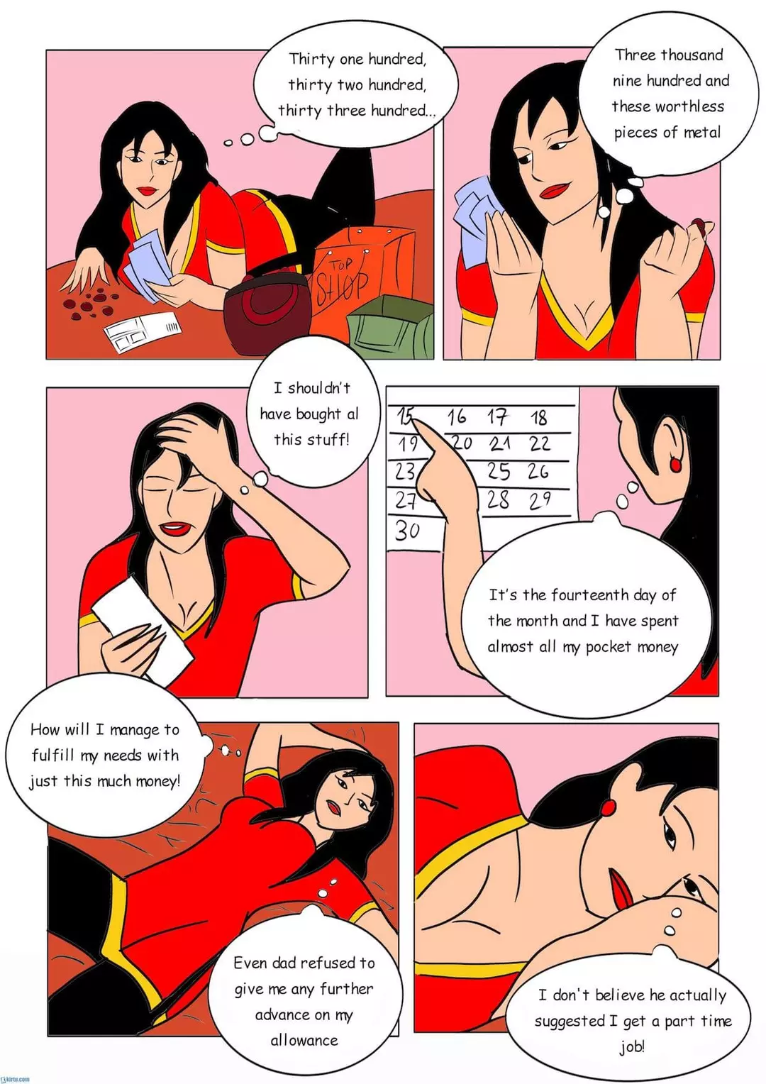 Fan Series Shyla In The Part Time Job - Chapter 4 – page 2