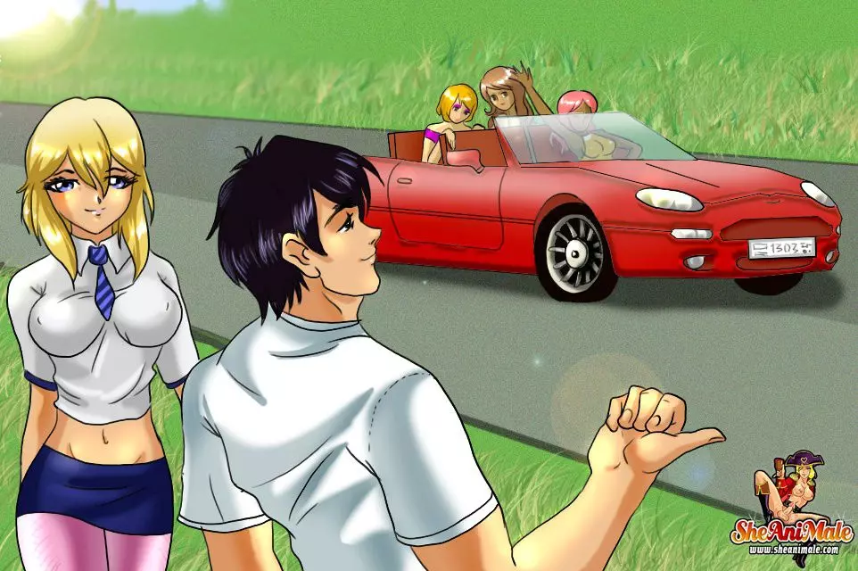 Anime Style Comics 1 The Studly Hitchhiker – page 1