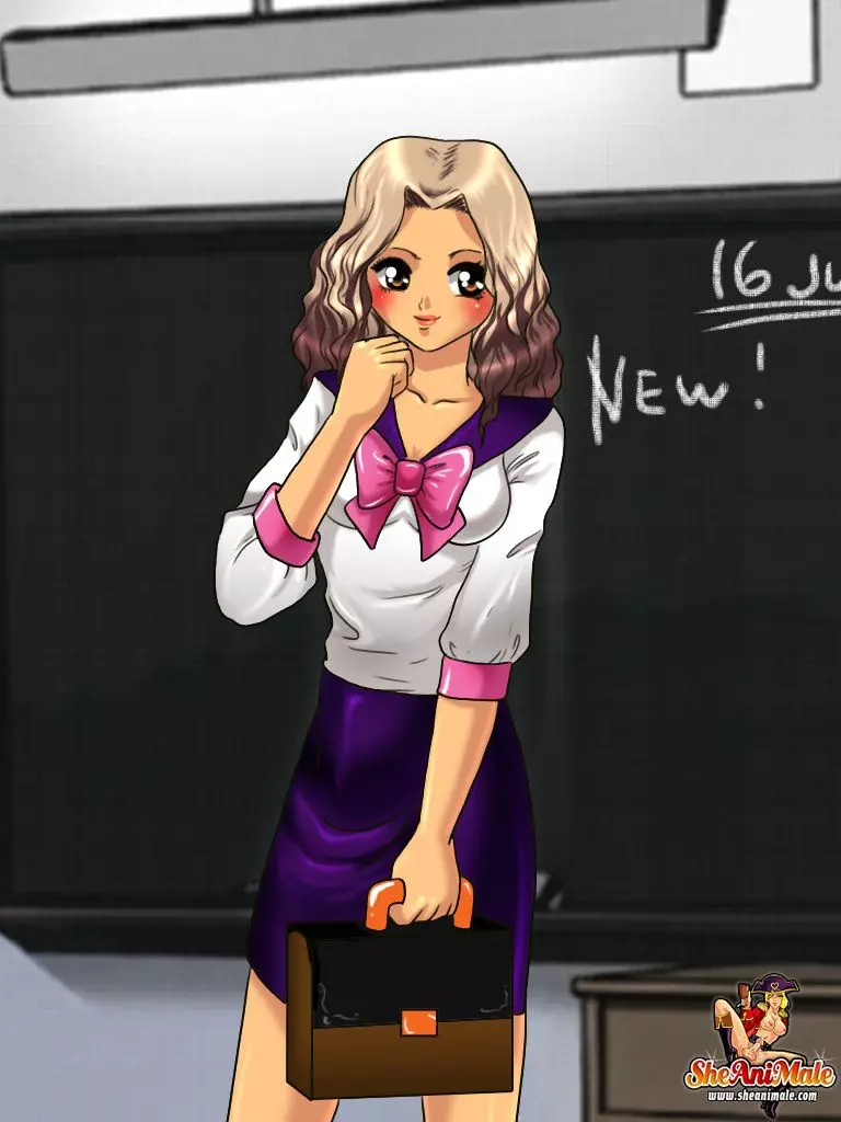 Anime Style Comics 1 New Student – page 1