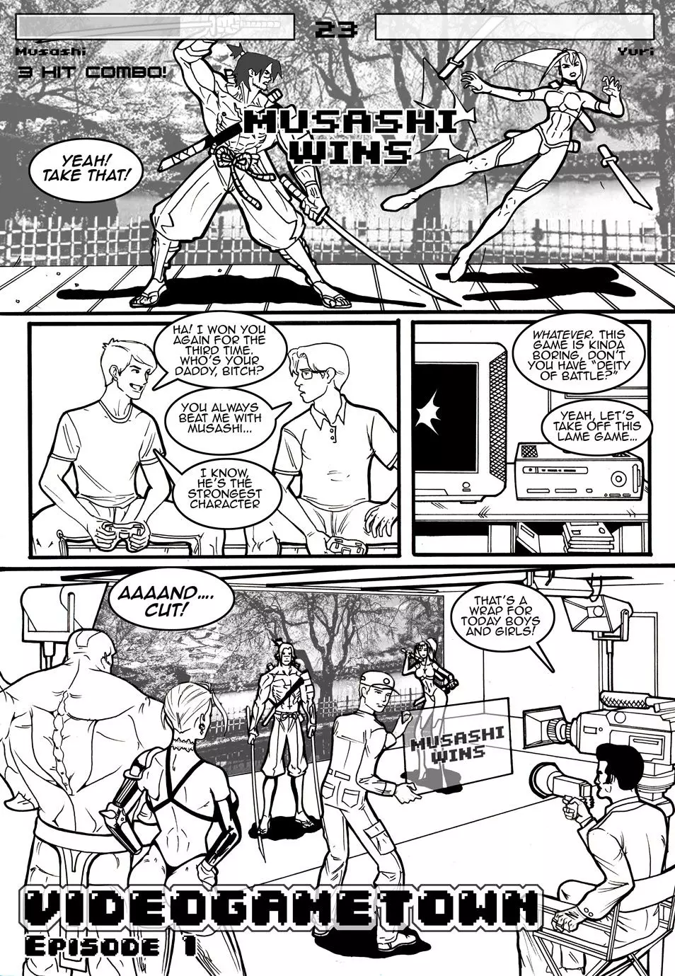 Videogame Town Part 1 – page 1