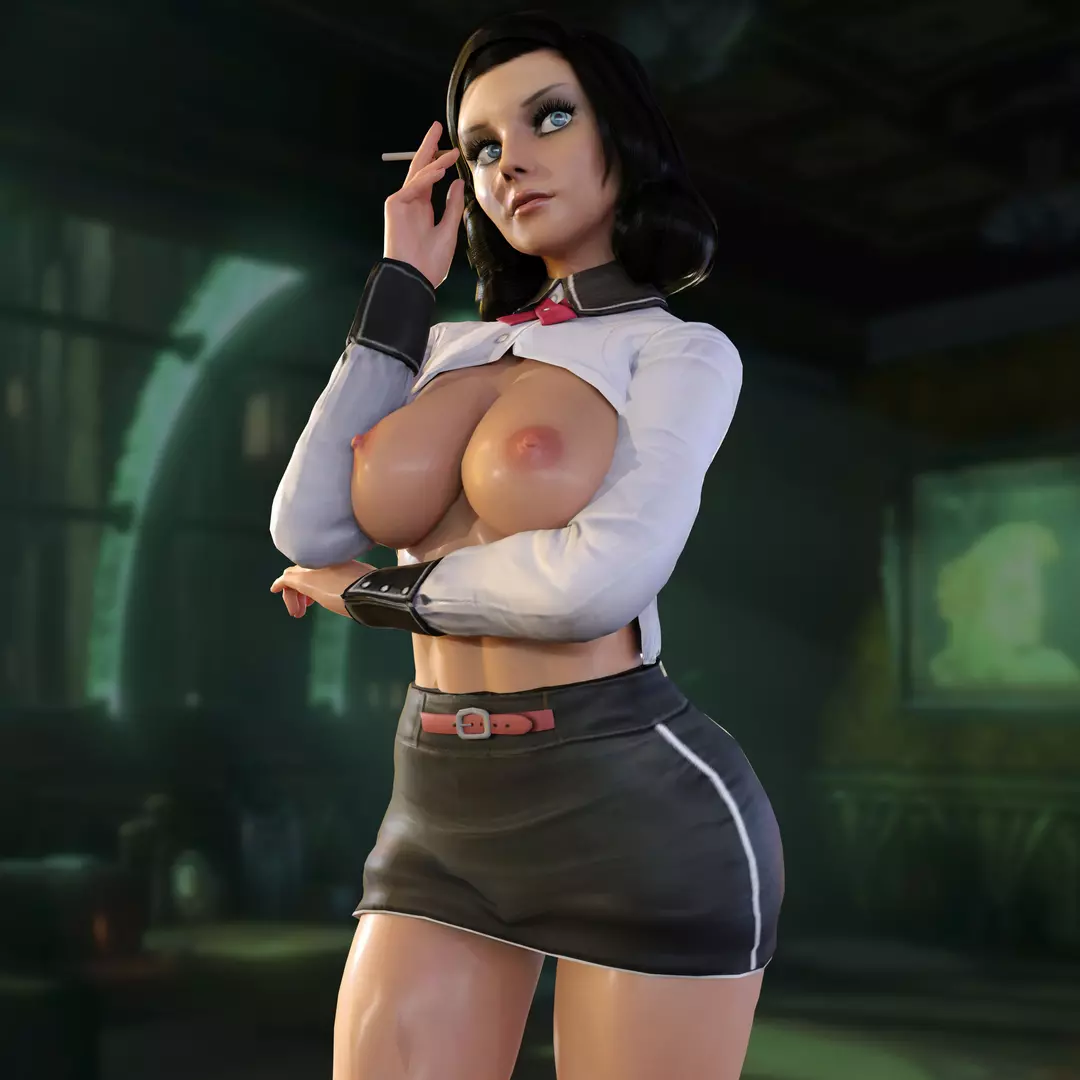 Blacked and Futa Sets Elizabeth - (Bioshock) – page 2
