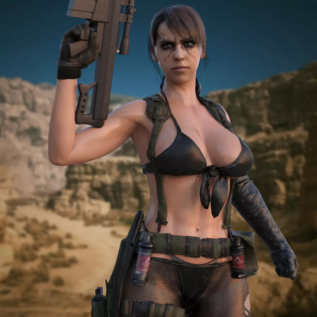 Blacked and Futa Sets Quiet - (Metal Gear Solid V) – page 1