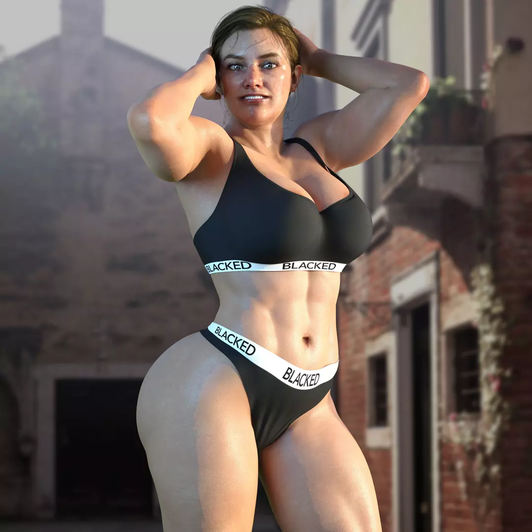 Blacked and Futa Sets Abby Blacked - (The Last Of Us 2) – page 1