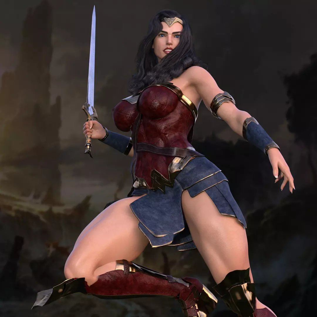 Blacked and Futa Sets Wonder Woman - Blacked - (Wonder Woman) – page 2