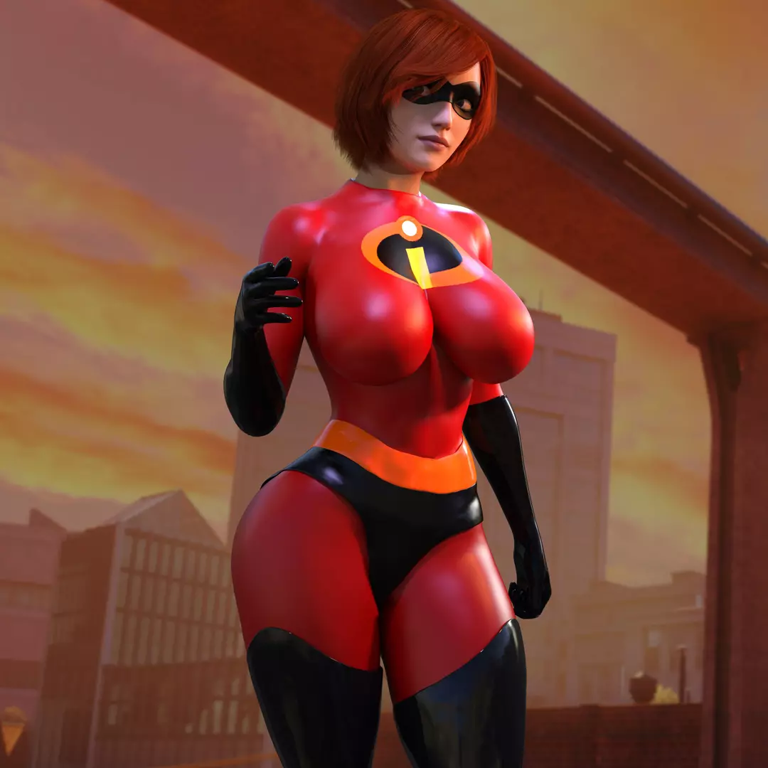 Blacked and Futa Sets Elastigirl - (The Incredibles) – page 1
