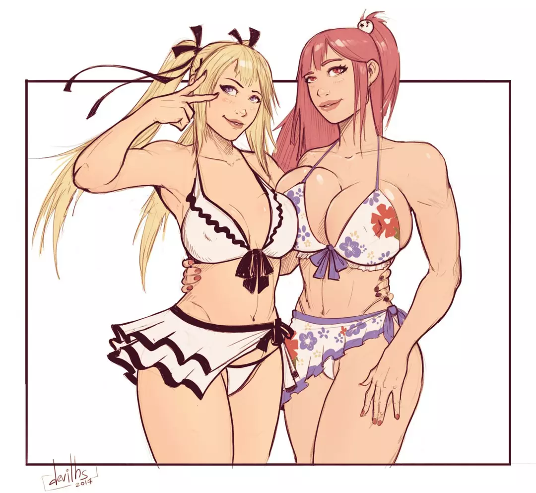 Artworks And Misc. Honoka and Marie Rose Supersluts (Dead or Alive) – page 2
