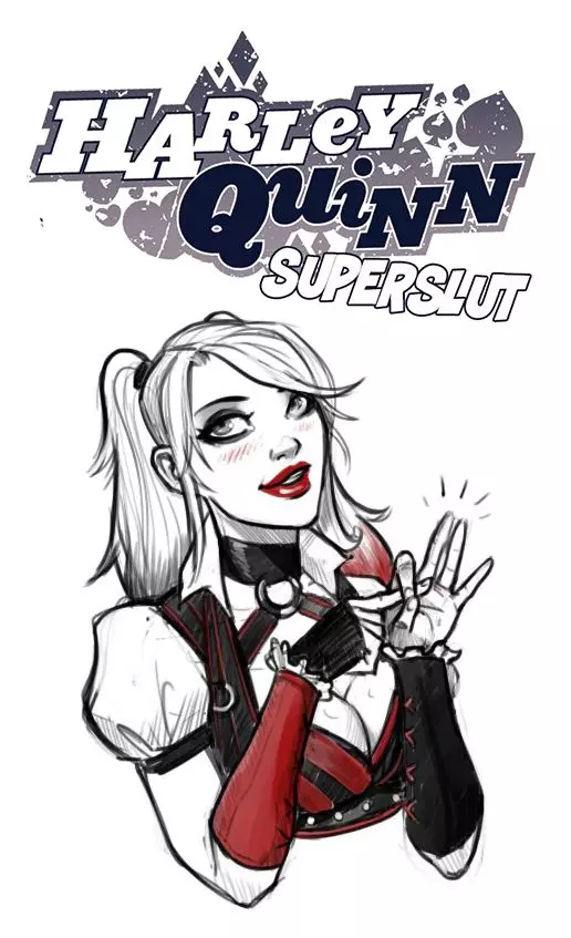 Artworks And Misc. Harley Quinn Superslut – page 1