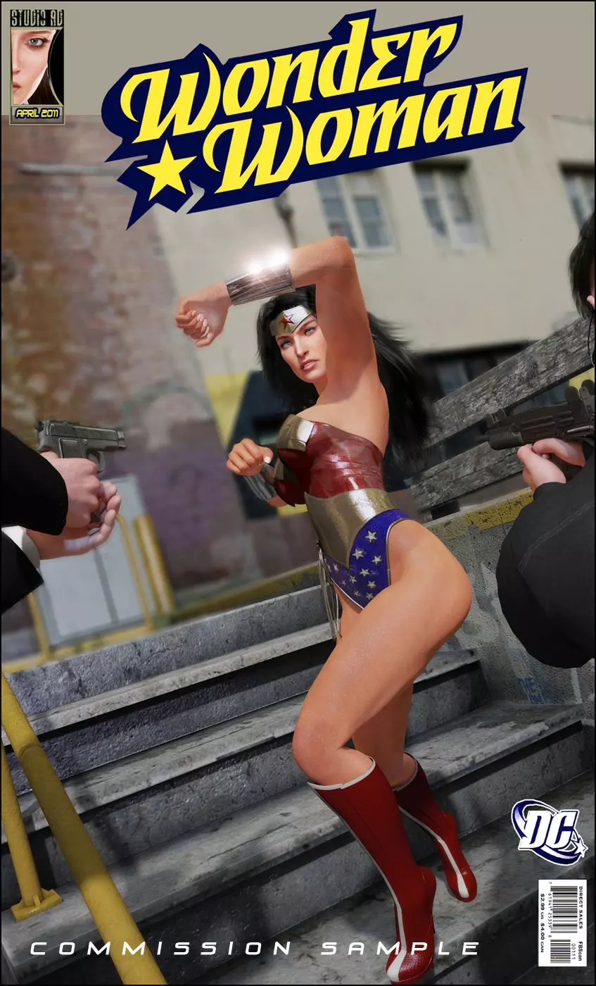 Offensive Comics Wonder Woman Commission 1 – page 1