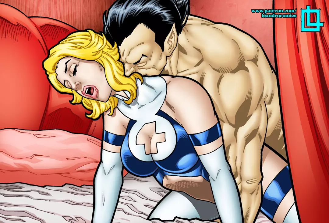 Superhero Image Sets Namor gets Sue Richards totally wet! – page 2