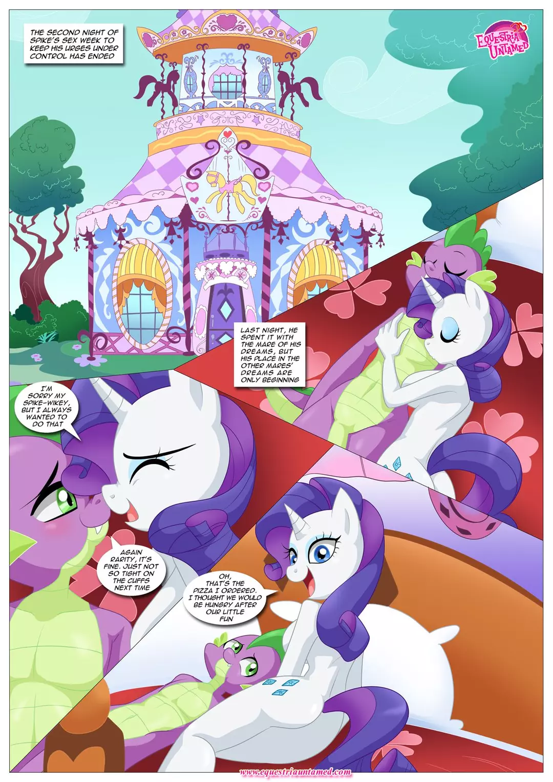 Spike’s Harem Rainbow Dash's Game Of Extreme PDA - Chapter 4 (My Little Pony - Friendship Is Magic) – page 2