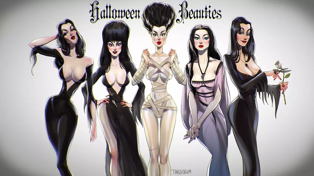Artworks, Pinups And More Halloween Beauties – page 1