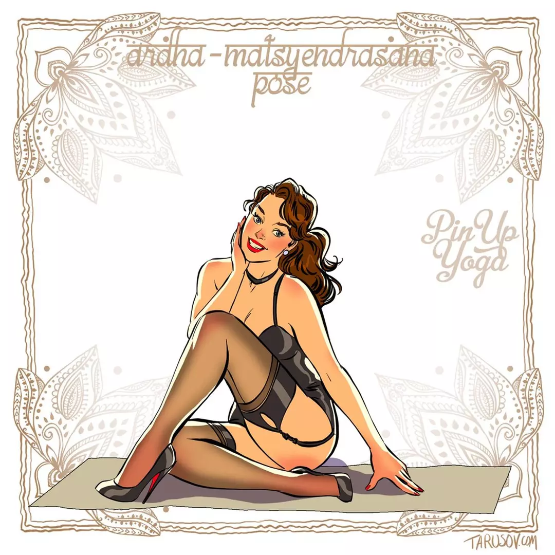 Artworks, Pinups And More Pin-up Yoga – page 2