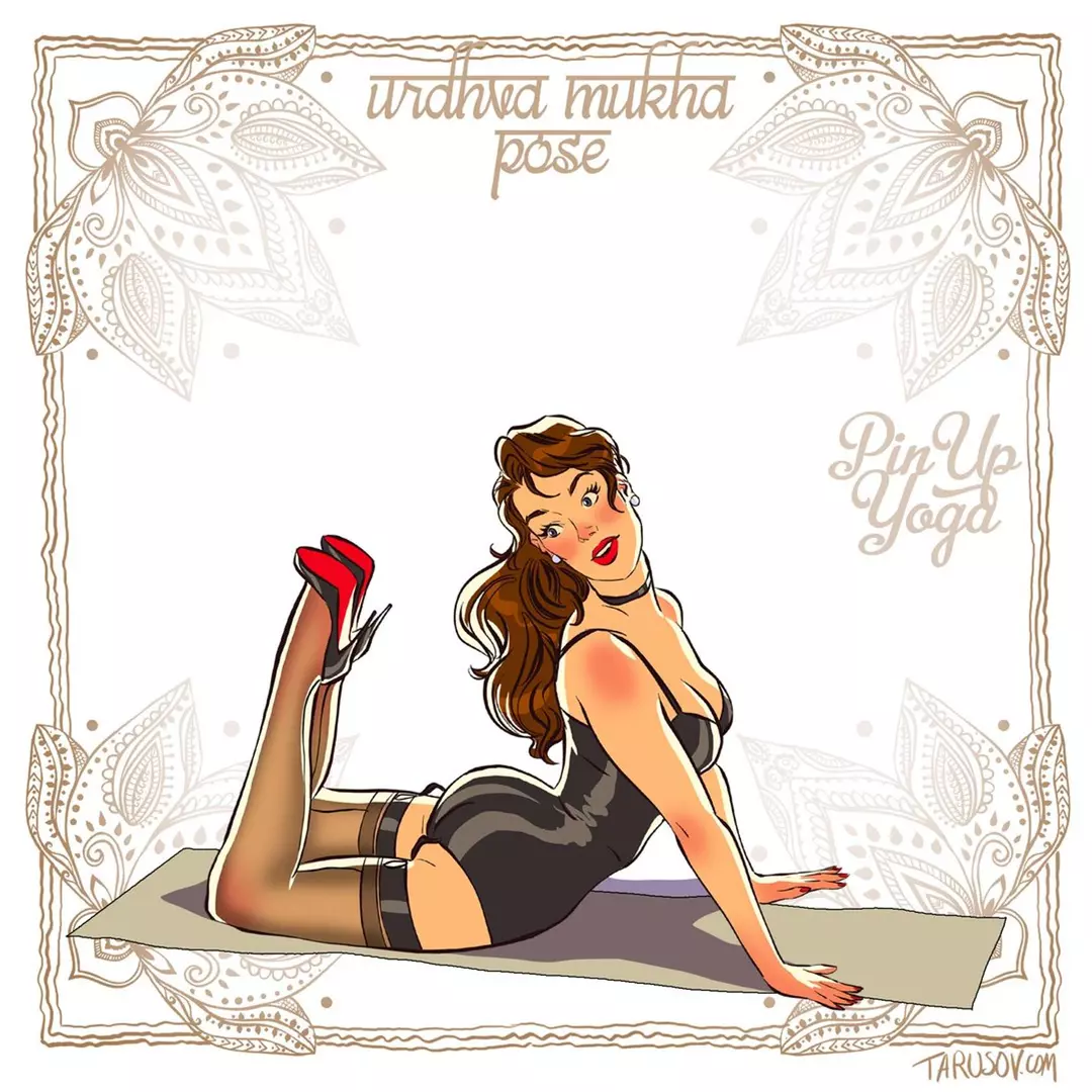Artworks, Pinups And More Pin-up Yoga – page 3