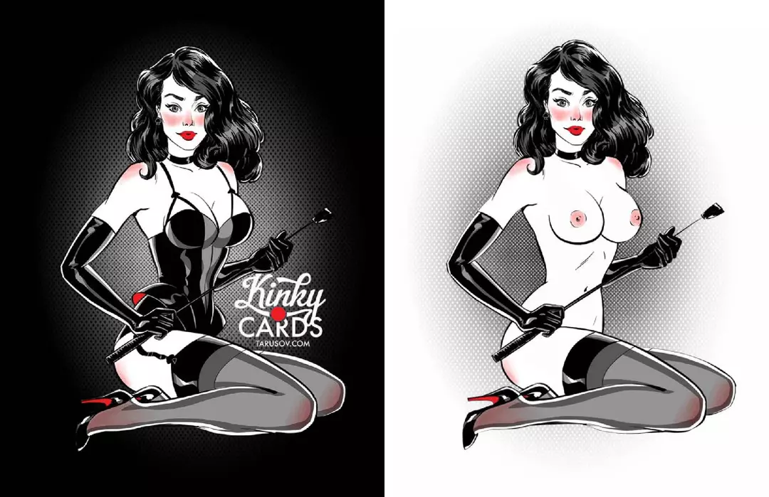 Artworks, Pinups And More Kinky Cards Full Exposure – page 2