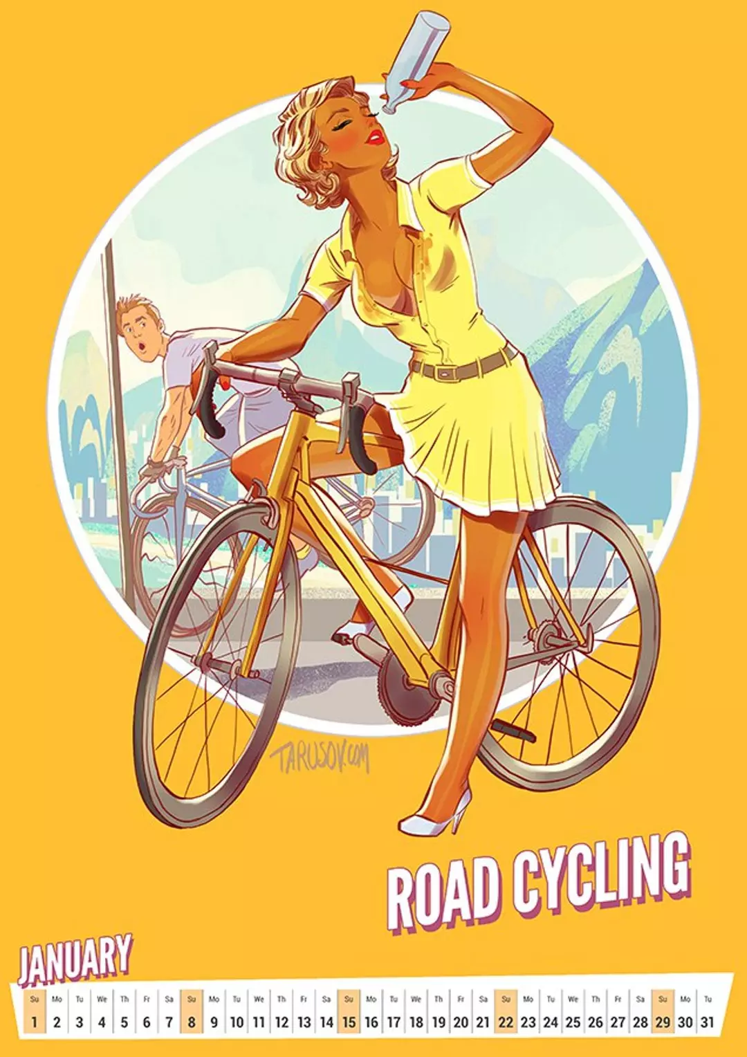 Artworks, Pinups And More 2017 Summer Olympic Pinup Calender – page 2
