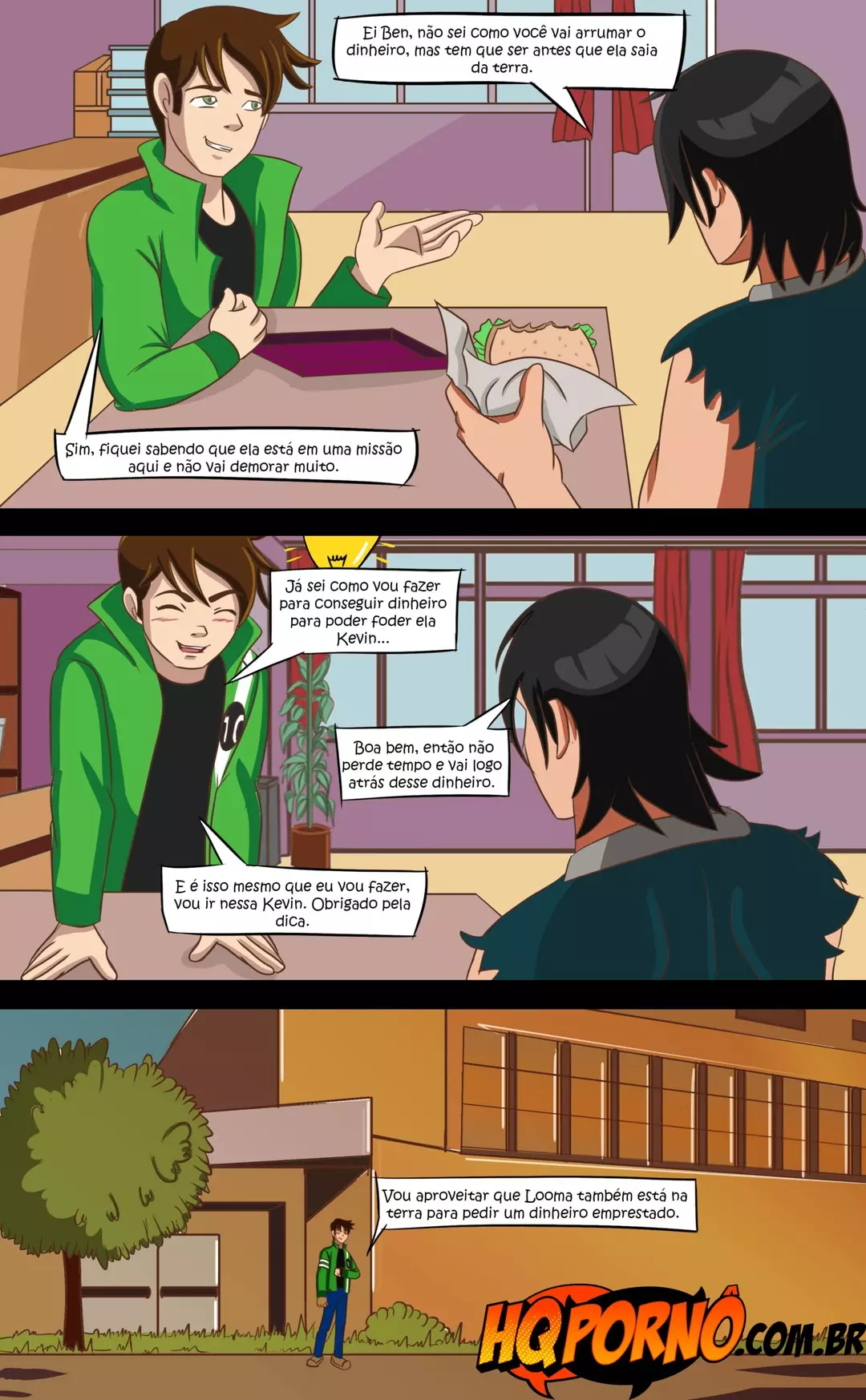 HQPorno.com.br/TZComiX.com Comics O começo da Putaria em Familia - Benn 10 Hentai - HQporno.com.br #2 – page 3