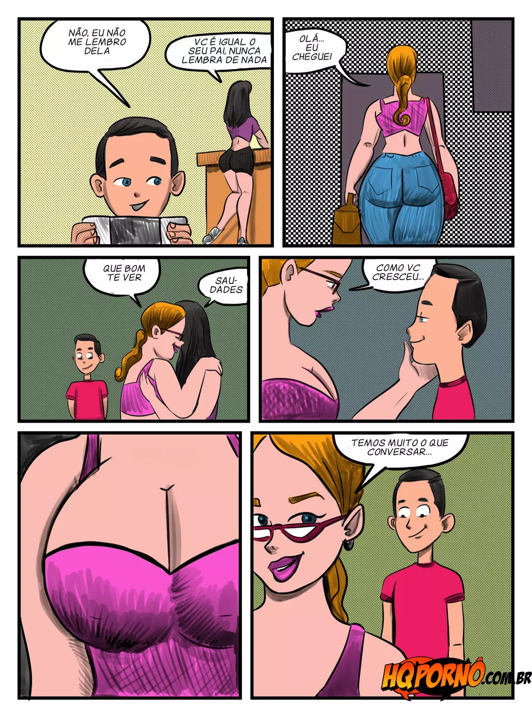 HQPorno.com.br/TZComiX.com Comics Titia Gordelícia #01 – page 3