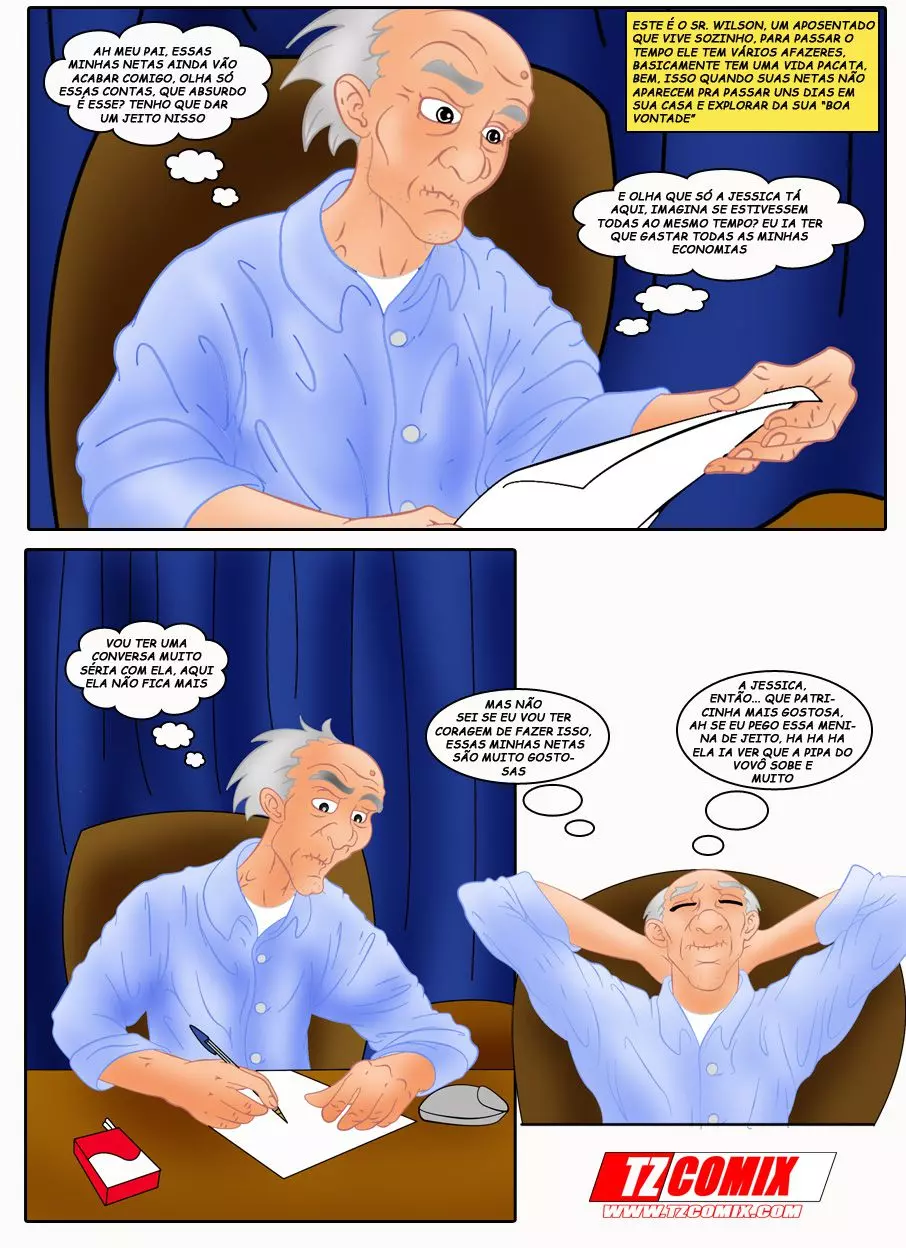 HQPorno.com.br/TZComiX.com Comics O Velho Tarado – page 2