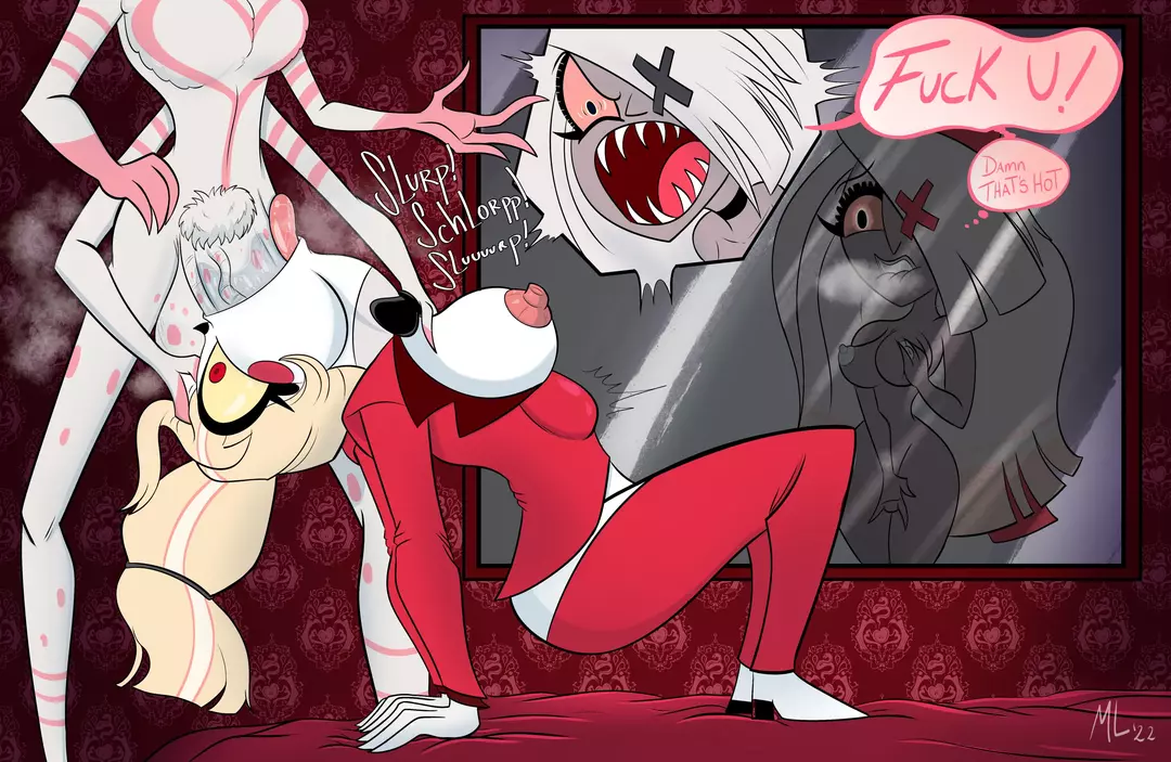 Artworks And Misc. Sets Charlie x Angel Dust (Hazbin Hotel) – page 3