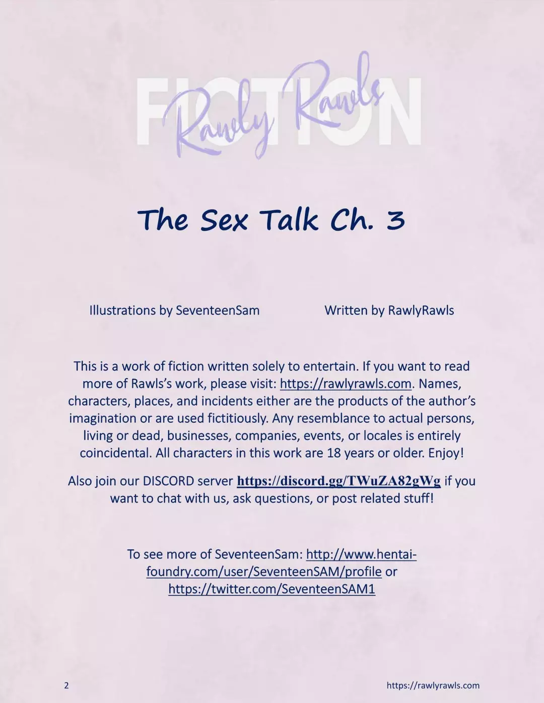 The Sex Talk Chapter 3 – page 2