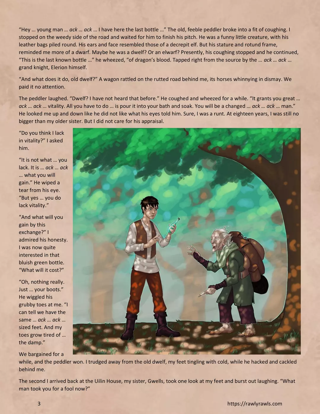 Dragon’s Blood Dragon's Blood - Chapter 1 – page 3