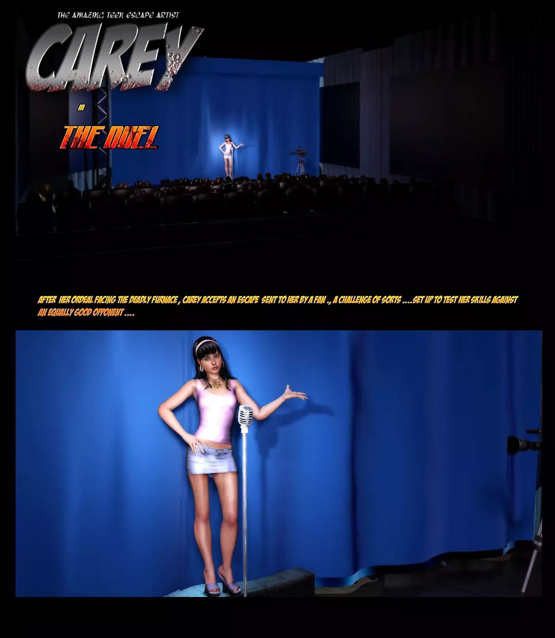 Carey – The Queen Of Escapes Carey Queen Of Escapes – page 1