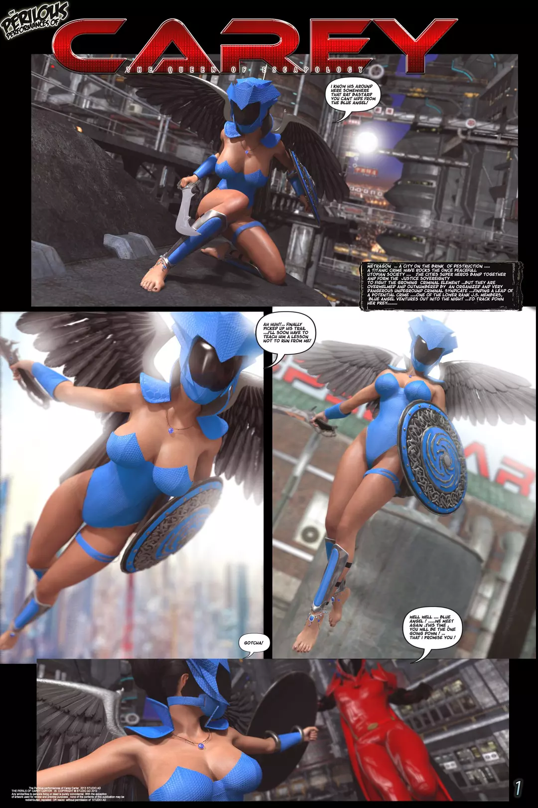 Carey – The Queen Of Escapes Carey Queen Of Escapes – page 3