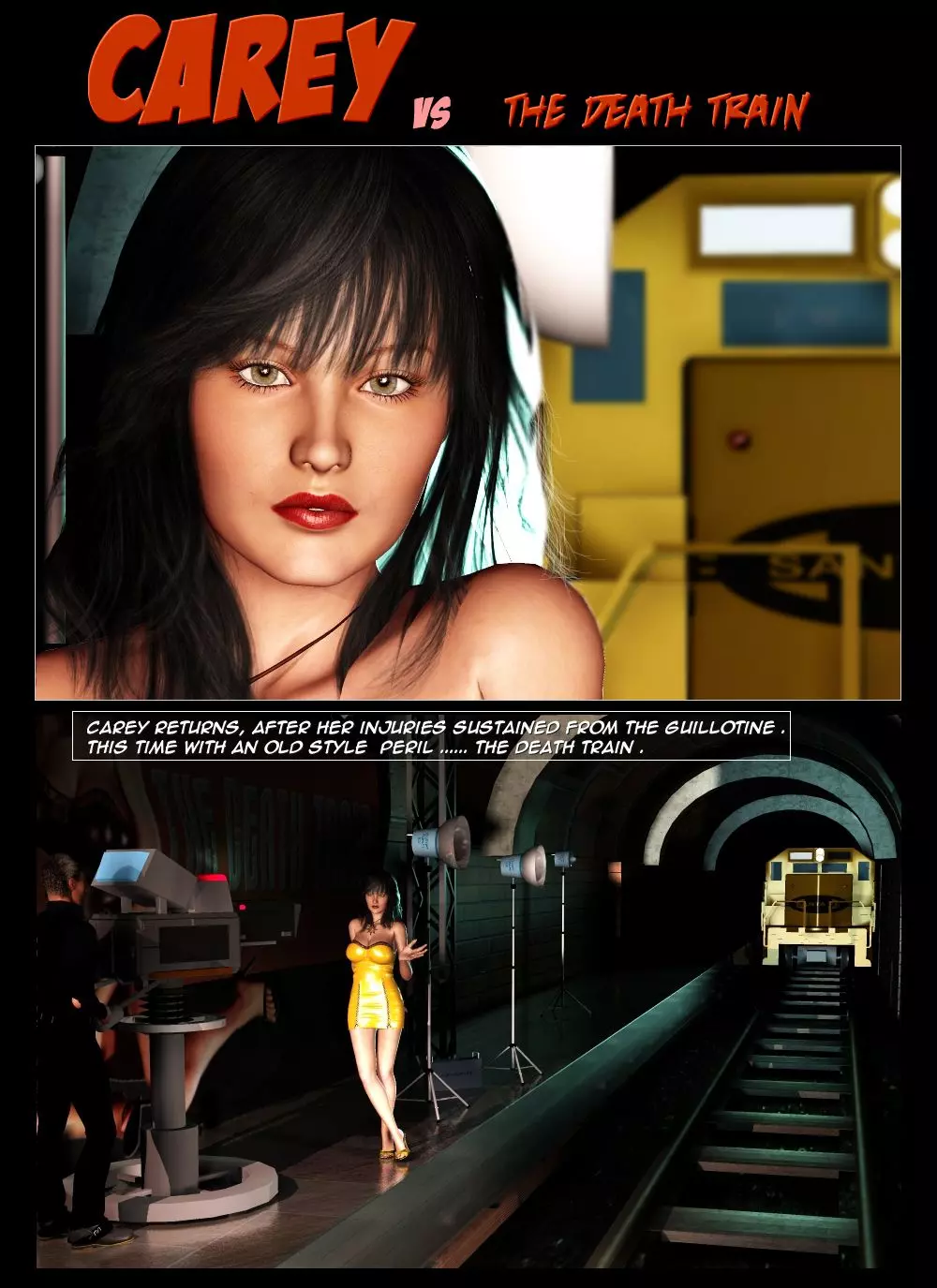 Carey – The Queen Of Escapes Carey Queen Of Escapes – page 1