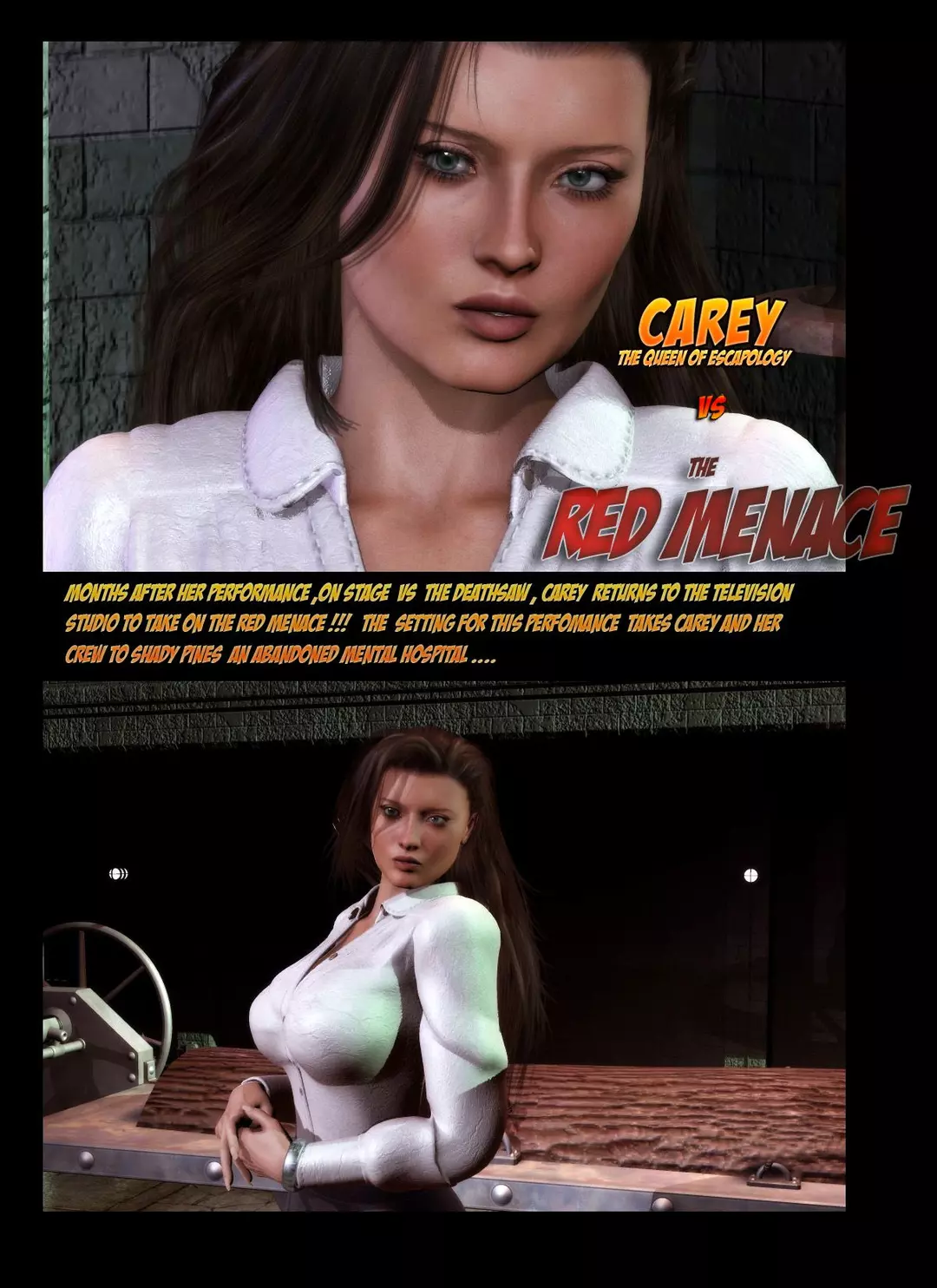 Carey – The Queen Of Escapes Carey Queen Of Escapes – page 1