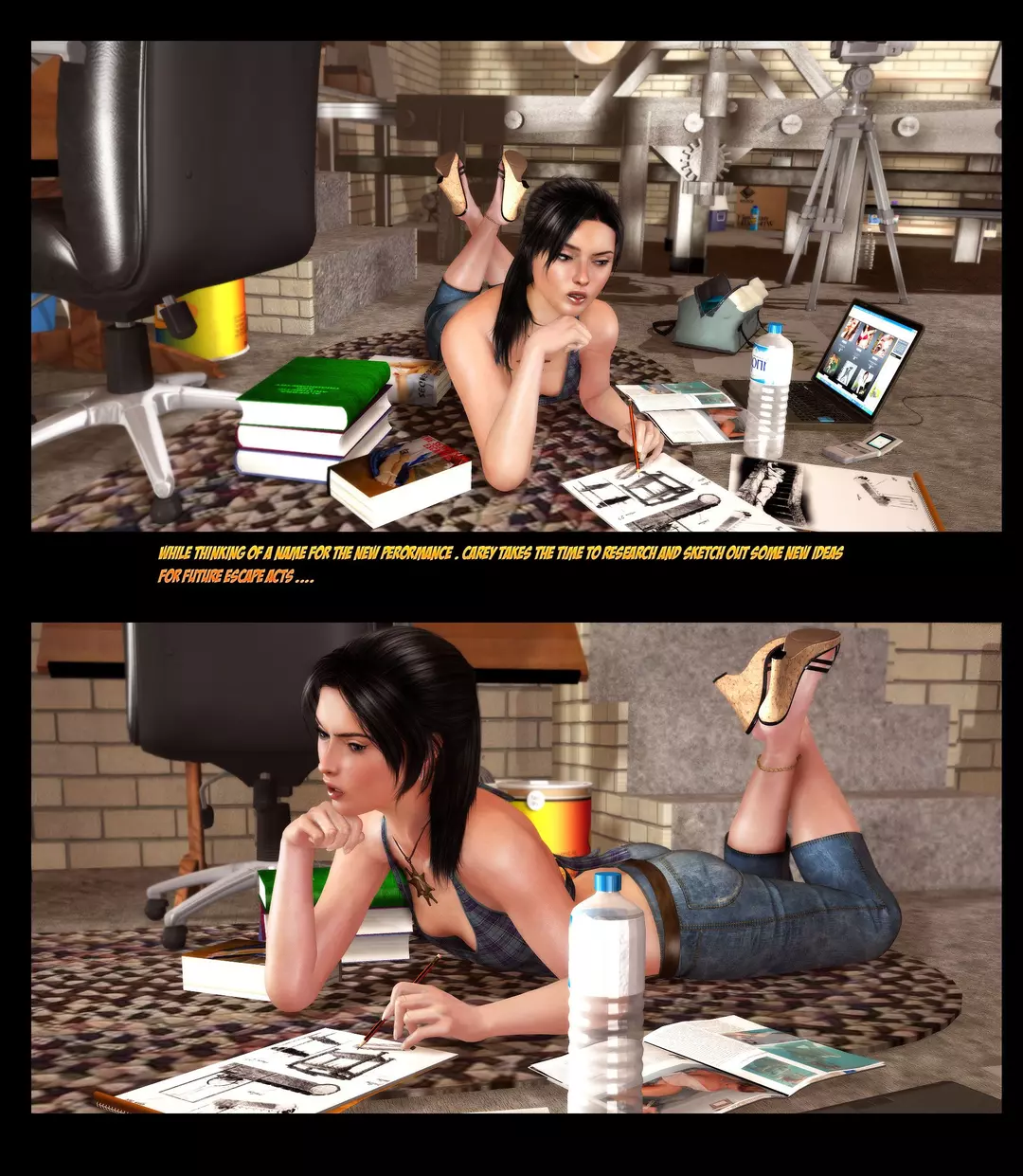 Carey – The Queen Of Escapes Carey Queen Of Escapes – page 3