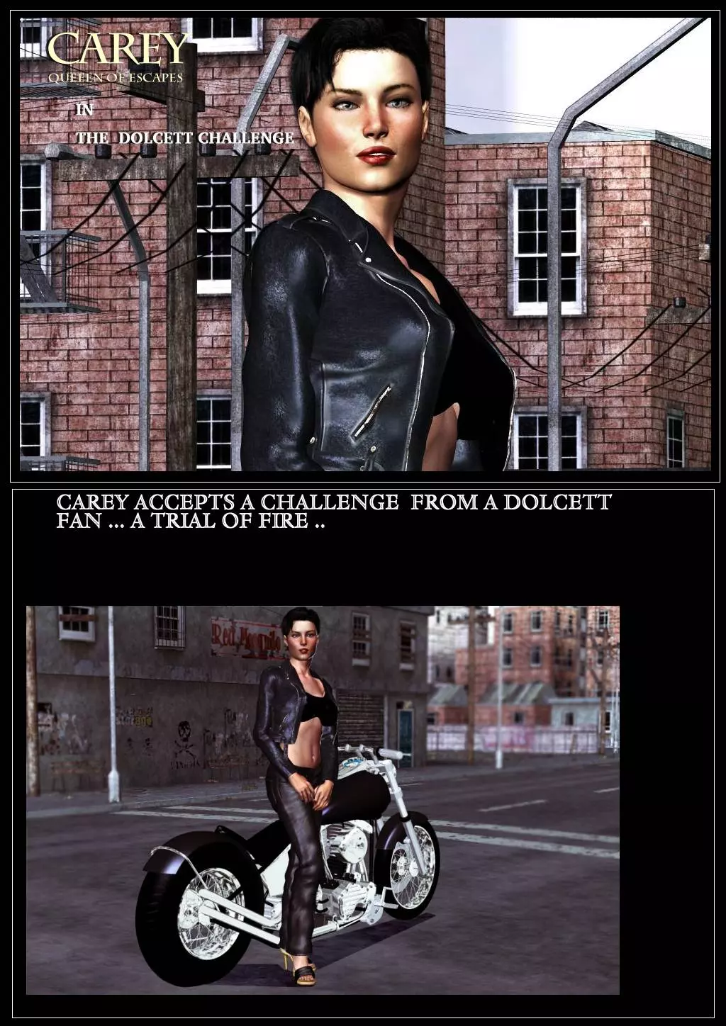 Carey – The Queen Of Escapes Carey Queen Of Escapes – page 1