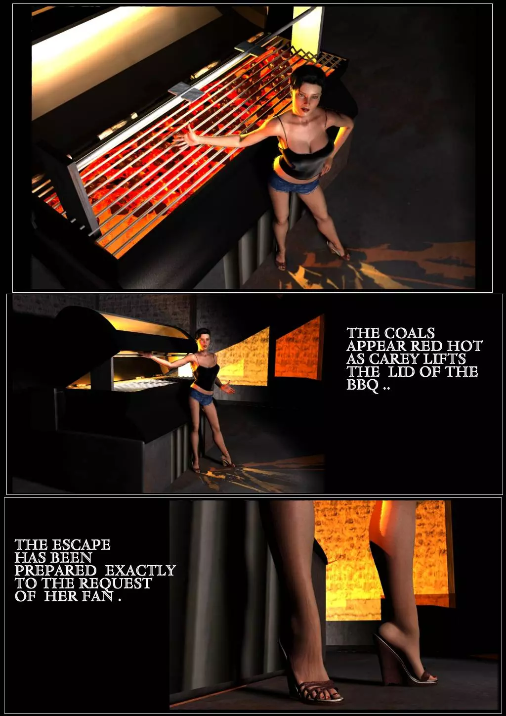 Carey – The Queen Of Escapes Carey Queen Of Escapes – page 3