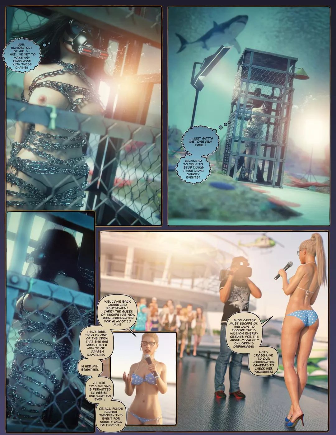 Carey – The Queen Of Escapes Carey Queen Of Escapes – page 1