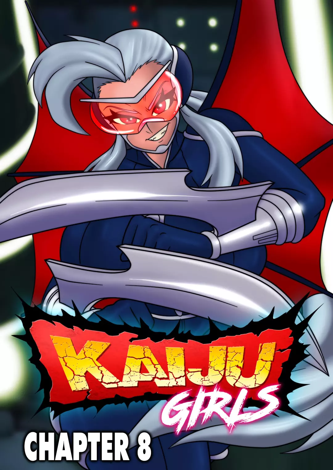 Kaiju Girls Chapter 8 – page 1