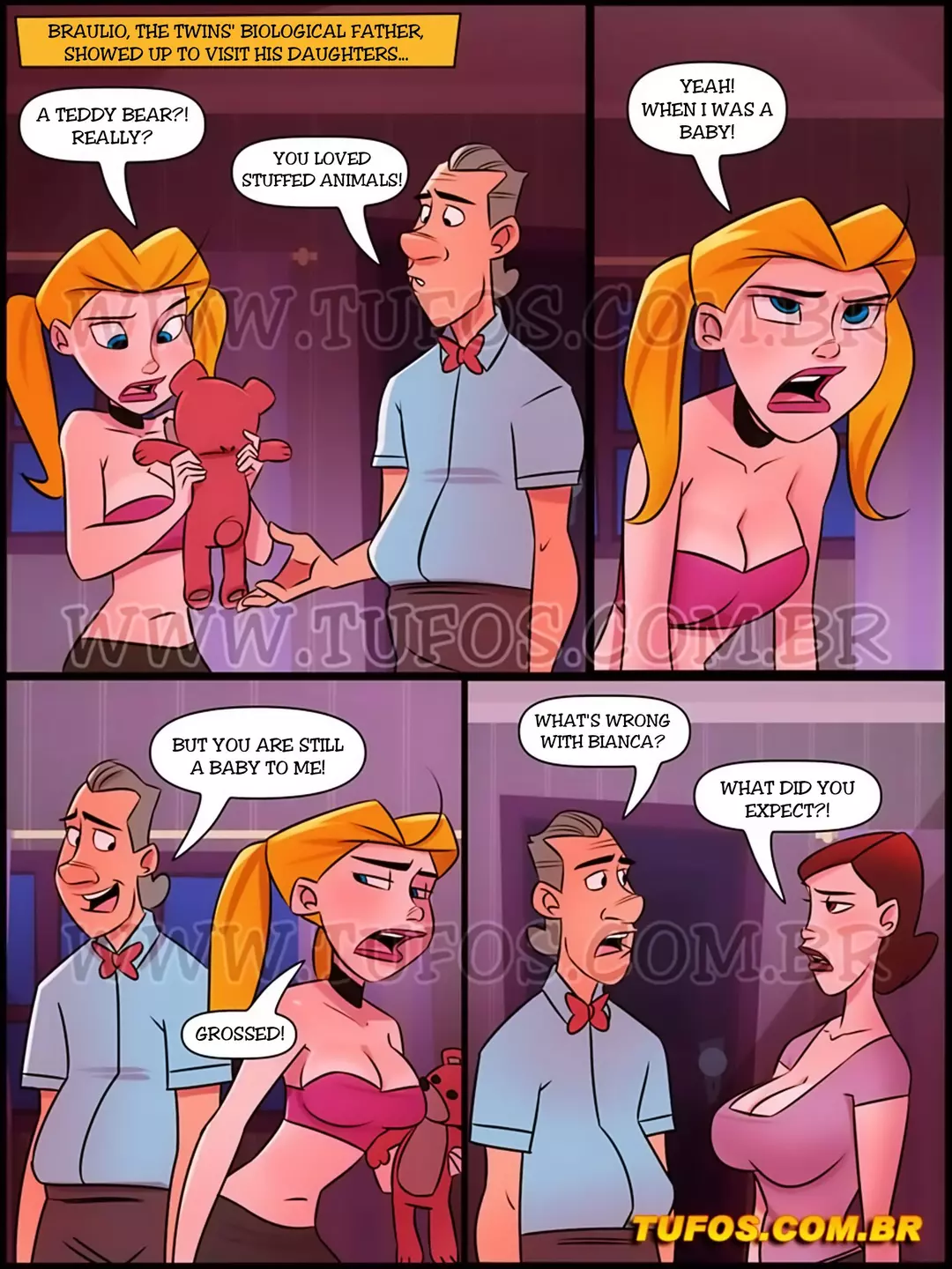 Familia Suruba Audio Porn Comic Família Suruba 14 - Dad is online – page 2