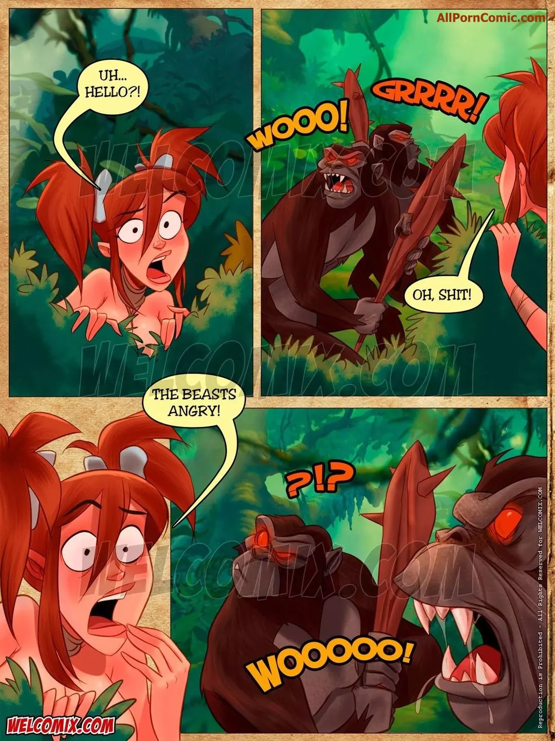 Jurassic Tribe! Captured By The Beasts - Chapter 5 – page 3