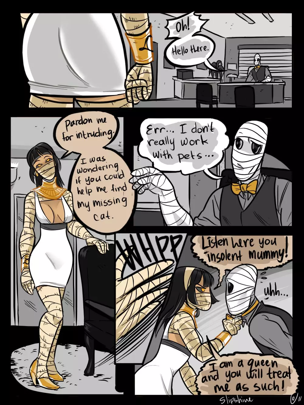 Mr. Invisible And The Mummy - Chapter 4 – page 2